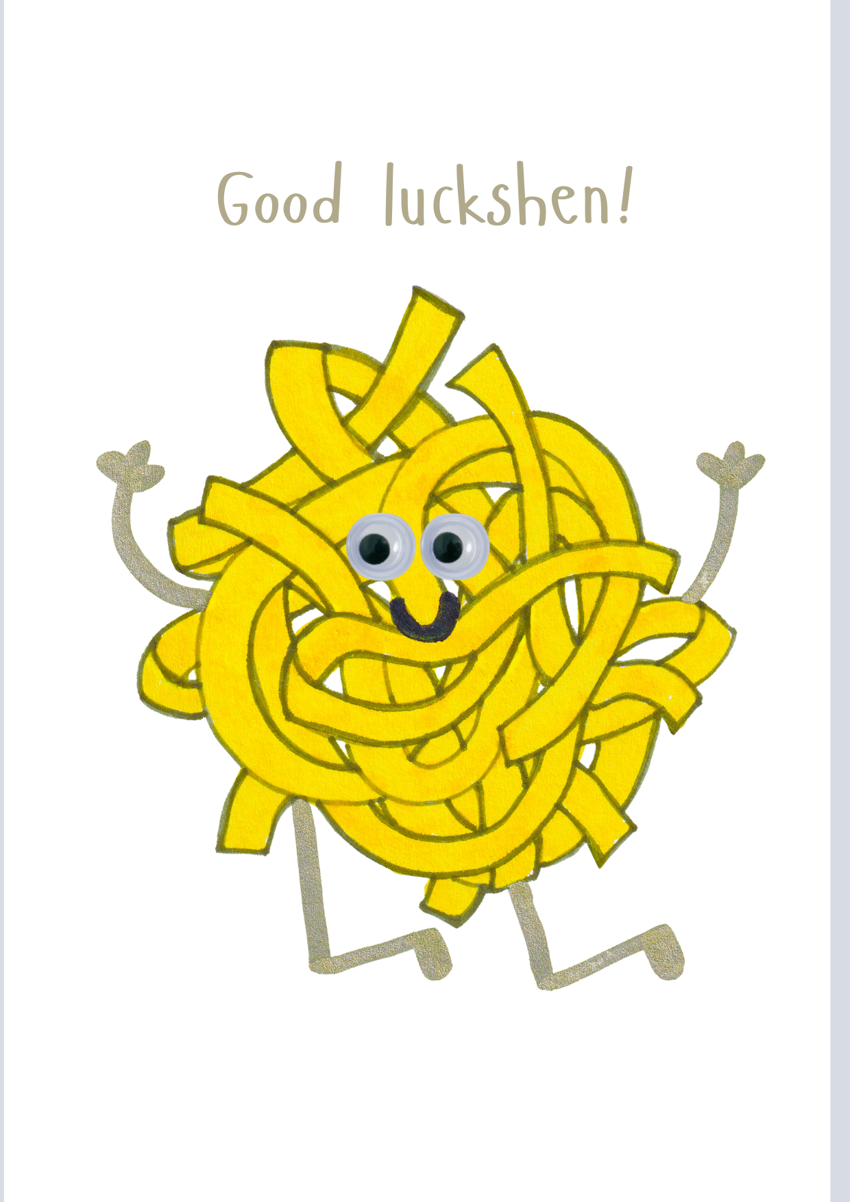 Good luckshen!