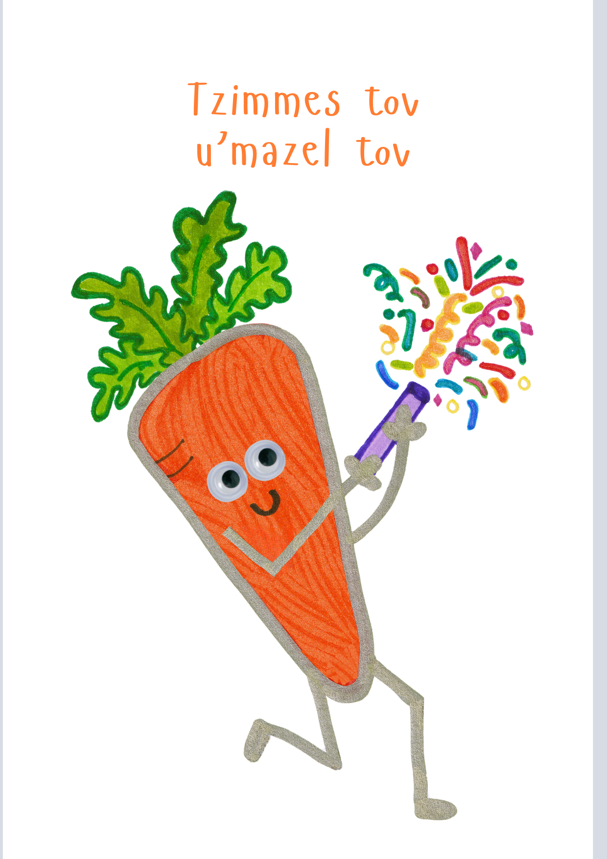 Tzimmes tov u'mazel tov